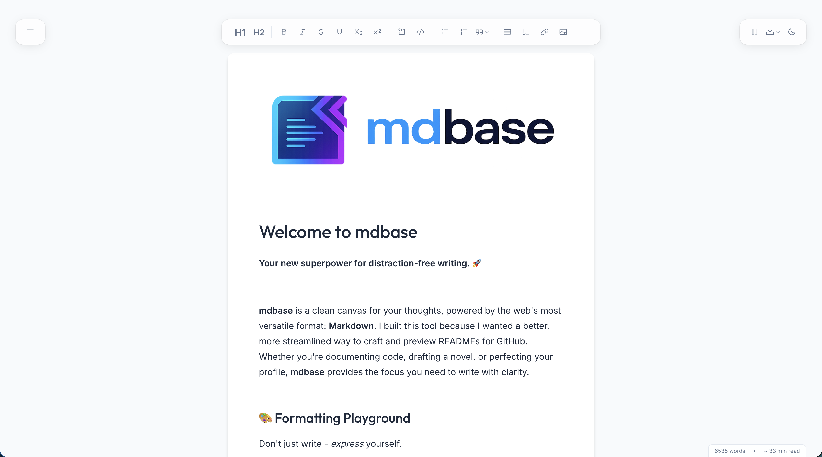 mdbase